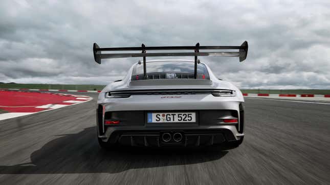 Image for article titled 2023 Porsche 911 GT3 RS Is as Extreme as Road Cars Get