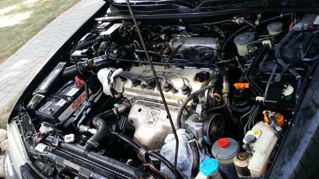 Image for article titled How to Clean Your Dirty Engine Bay Without Breaking Your Car