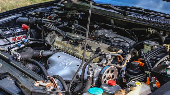 Image for article titled How to Clean Your Dirty Engine Bay Without Breaking Your Car