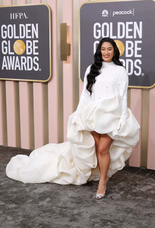 Image for article titled Golden Globes 2023 Red Carpet: The Celebs Really Went for It