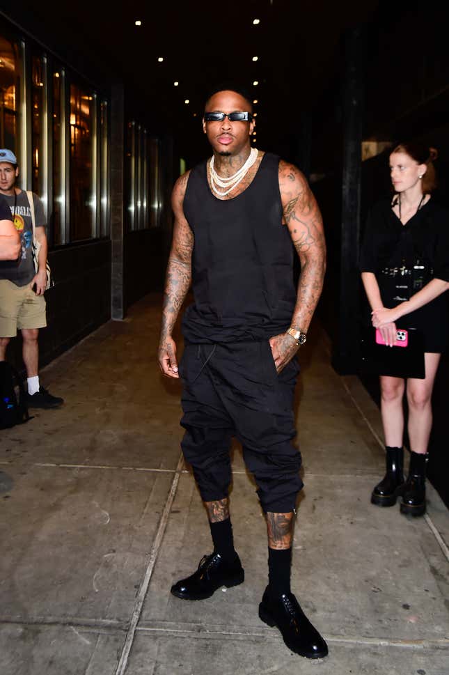Image for article titled More Fabulous Outfits Black Celebs Wore to New York Fashion Week 2023