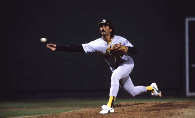 Then Oakland A's relief pitcher Dennis Eckersley won an MVP two years later at age 37