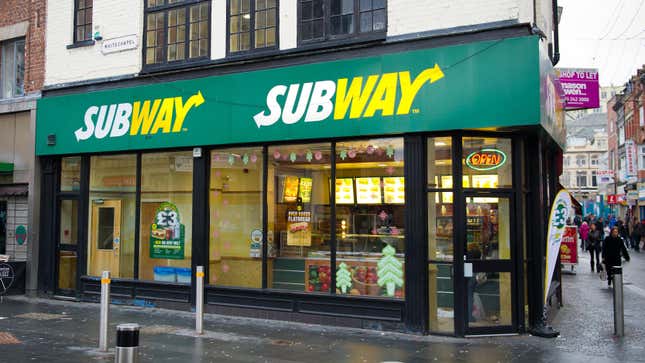 subway exterior