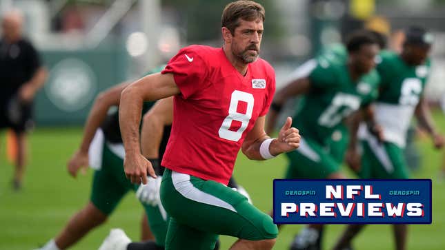 The Jets are all in with Aaron Rodgers at QB