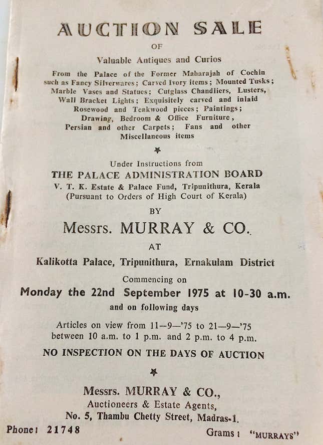 Image for article titled A Sunday in the life of a 90-year-old Indian auction house