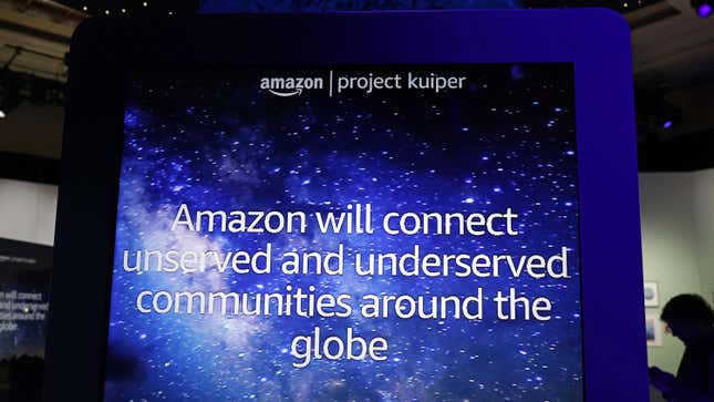 Amazon has booked 83 launches for Project Kuiper satellites over the next five years. 