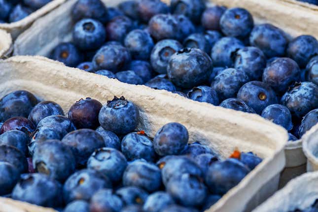 Blueberries are a great food for psychological well-being