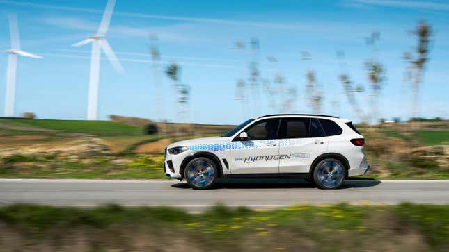 BMW is looking at pushing hydrogen onto the main stage for its alternative fuel vehicles.