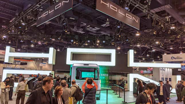Holon Booth at CES 2023