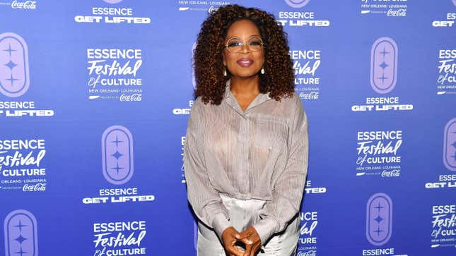  Oprah Winfrey during the 2023 ESSENCE Festival Of Culture™ at Ernest N. Morial Convention Center on June 30, 2023 in New Orleans, Louisiana.