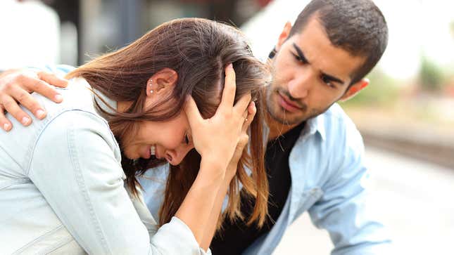 Image for article titled What Not To Say To Someone Having A Panic Attack
