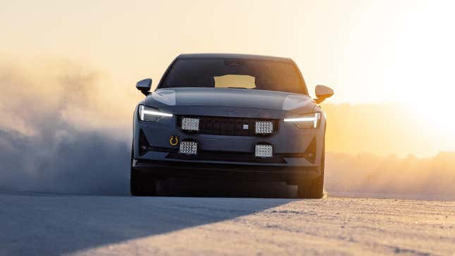 Image for article titled The Polestar 2 Arctic Circle Is A Modified 469 HP Snow-Conquering Machine