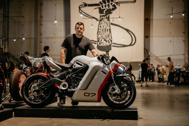 Zero Motorcycles SR-X Concept and Designer Bill Webb