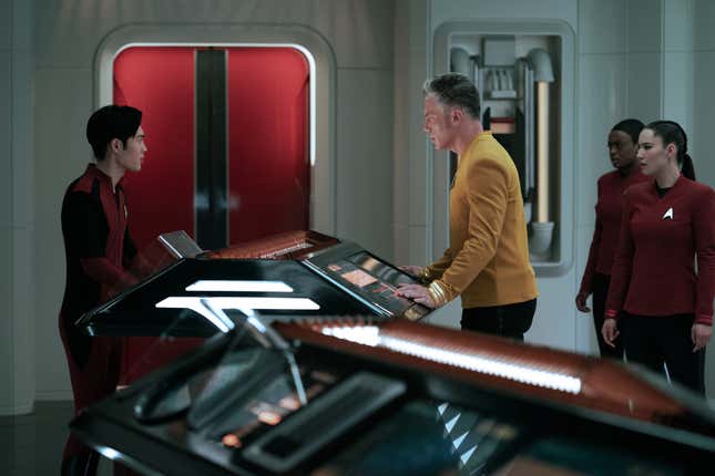 Image for article titled Strange New Worlds' Darkest Hour Tests Its Limits to the Max