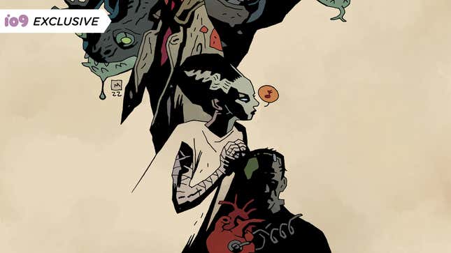 Image for article titled Hellboy&#39;s Mike Mignola Brings a Rad Bride of Frankenstein Poster to Life