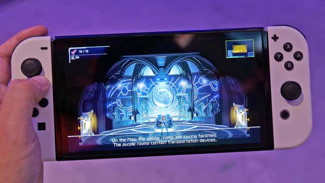 Imagen para el artículo titulado La nueva Nintendo Switch OLED es lo que debería haber sido la original