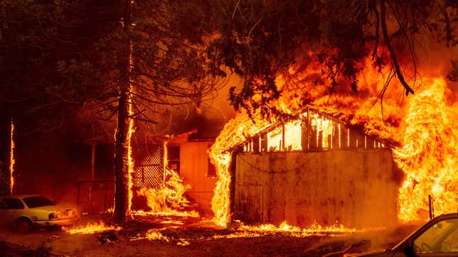 Image for article titled PG&E Planning Potential Power Shutoffs in California Amid Raging Dixie Fire