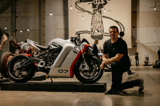 Zero Motorcycles SR-X Concept and Bill Webb of Huge Design