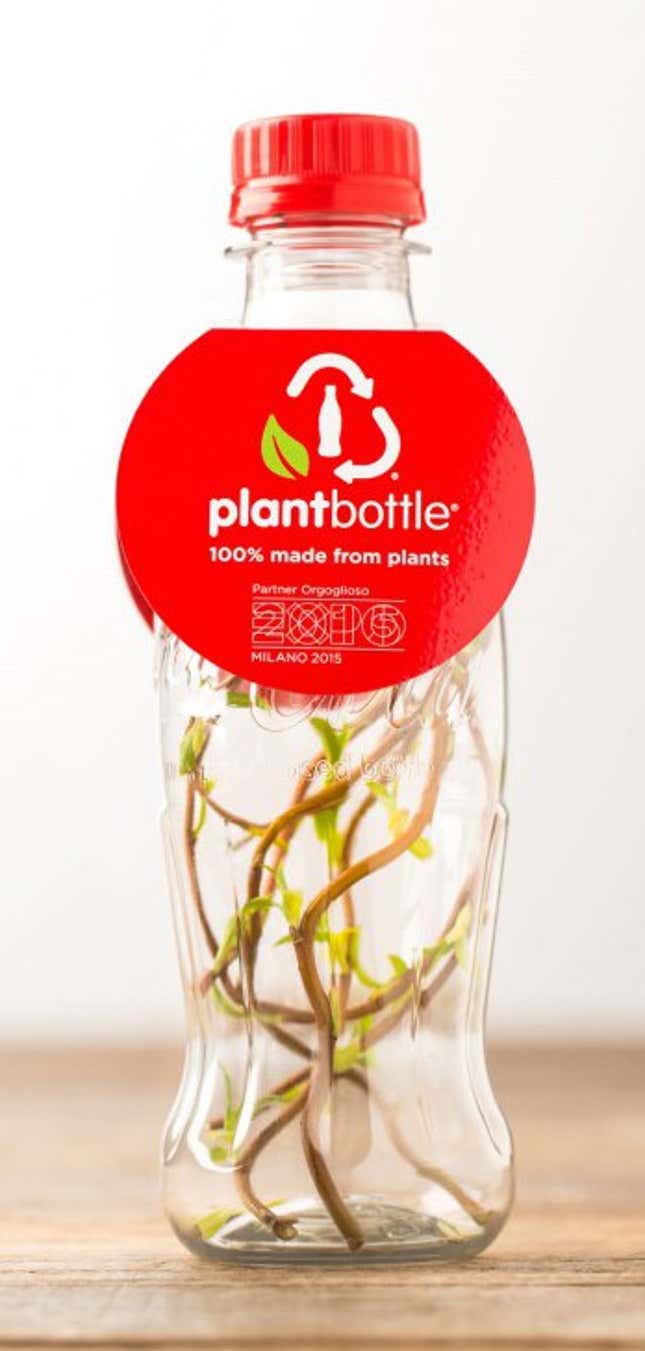 PlantBottle: Sugar Cane instead of petroleum