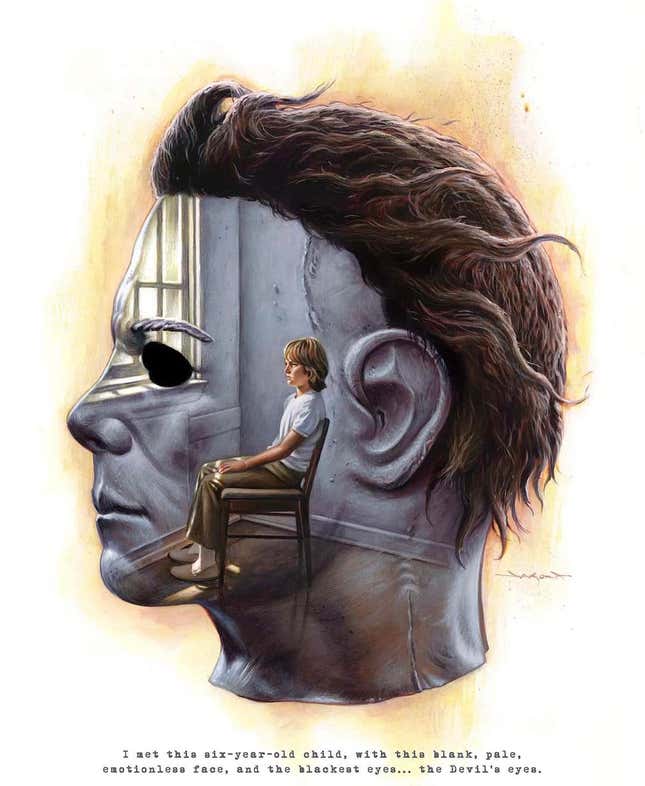 Image for article titled Celebrate 45 Years of Halloween With This Terrifying Art