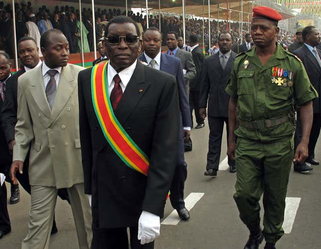 Late Daddy Gnassingbe of Togo