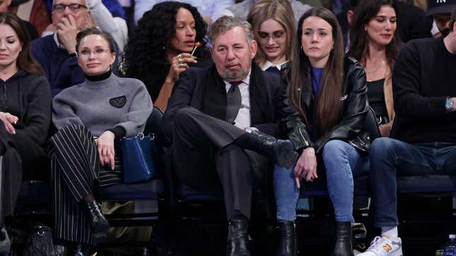 Image for article titled In the case of James Dolan v. lawyers, New York fans are the losers