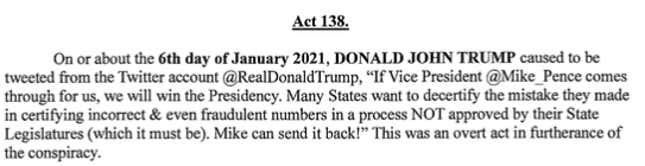 Image for article titled Here Are the 12 Tweets That Helped Get Trump Indicted