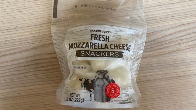 Trader Joe’s Fresh Mozzarella Cheese Snackers