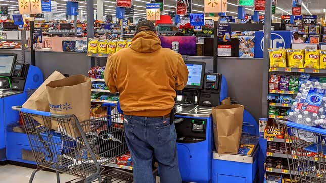 Image for article titled Study Finds Consumers Wish Self-Checkout Kiosk Would Tell Them They Did Great Job