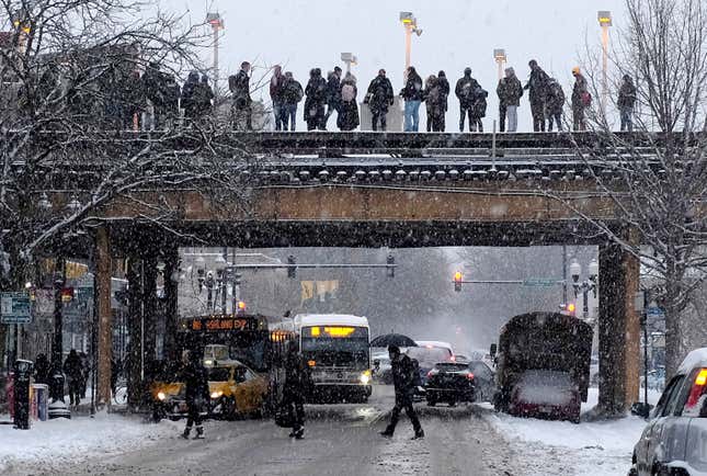 Image for article titled How cold is North America this week? Picture this