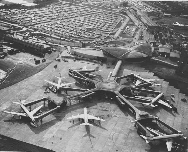 The TWA Terminal in 1962.