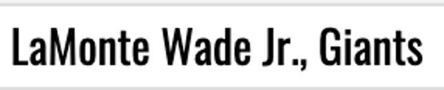 Image for article titled LaMonte Wade Jr. got an MVP vote? Explain yourself