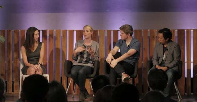 Representatives from Pixar, Planet, and Stripe shared their thoughts on company culture at Slack’s Amazing Teams event in San Francisco.