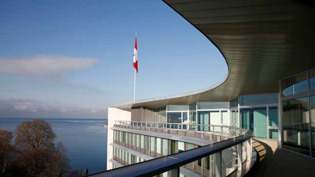 Nestlé headquarters in Vevey, Switzerland.