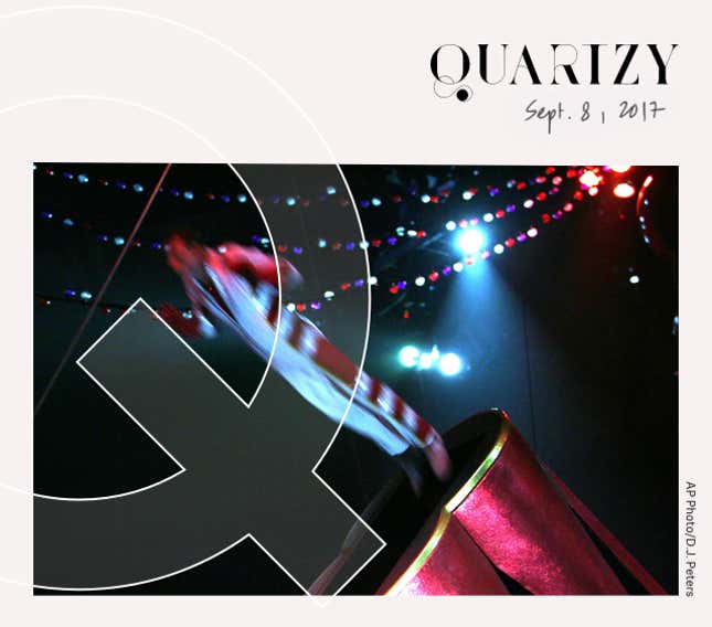 Image for article titled Quartzy: the autumn circus edition
