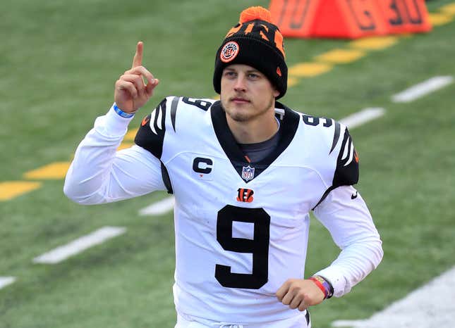 Joe Burrow: 'Whatever anybody wants to call me is ok with me'