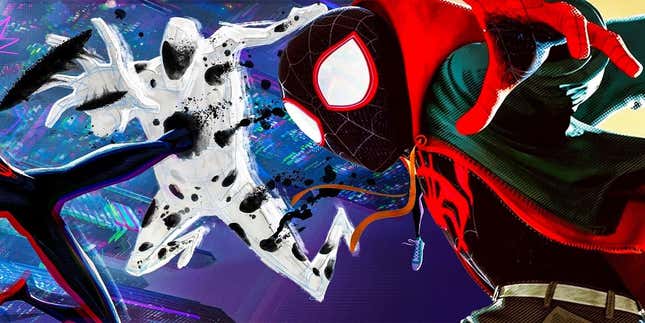 Image for article titled Here's Why Across the Spider-Verse Looks Different in Its Digital Release
