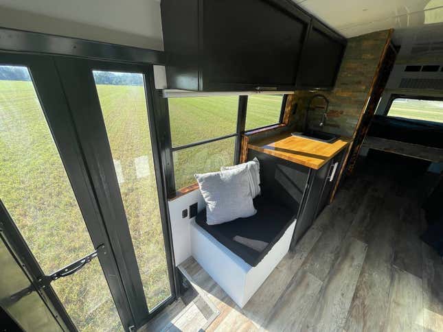 Image for article titled Here's An RV Conversion So Nice You Might Forget It's A School Bus