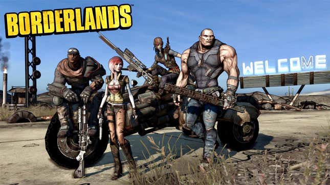 The crew from Borderlands