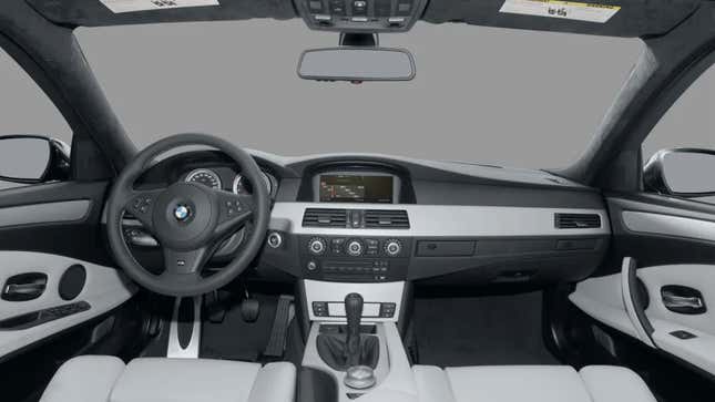 2007 BMW M5 Manual Interior