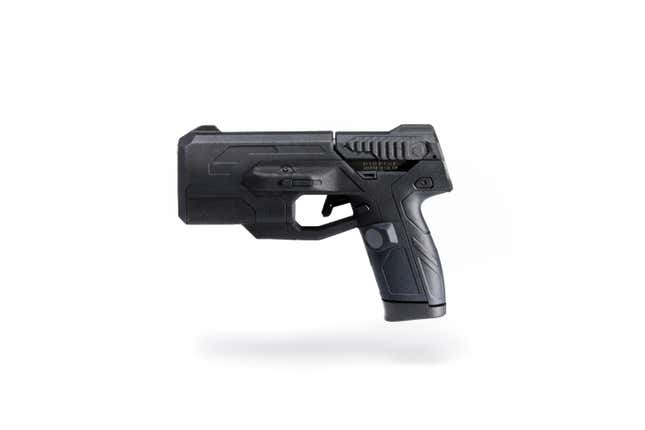 Imagen para el artículo titulado Esta pistola inteligente viene con desbloqueo de huellas dactilares