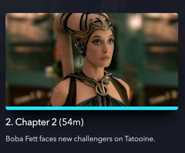 Image for article titled The Book of Boba Fett Episode Titles Are Still Hilariously Hidden on Disney+