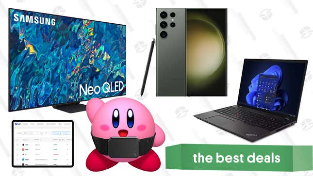 Best Deals of the Day: Samsung Galaxy S23 Series, Groove Life Nylon Belt, Tykr Stock Screener, Lenovo PCs, Samsung QLED TVs & More