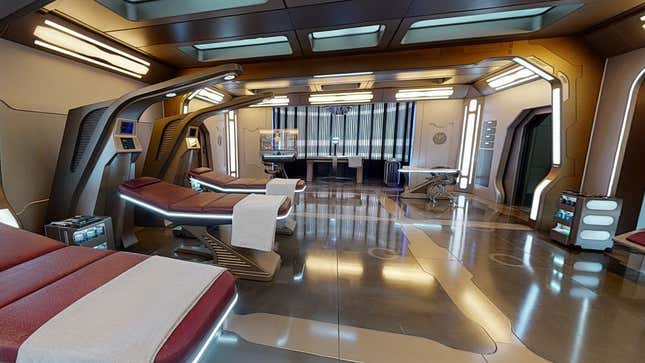 Image for article titled Take a Trip Through Picard's Rebuilt Enterprise in These Amazing Virtual Sets