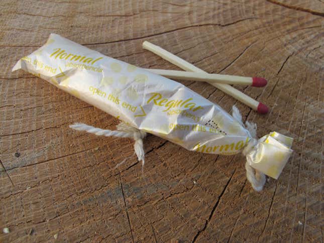 Image for article titled The Swiss Army Tampon: A Life-Saving Wilderness Survival Tool
