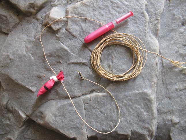 Image for article titled The Swiss Army Tampon: A Life-Saving Wilderness Survival Tool