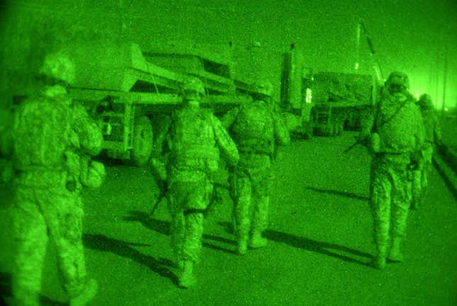night vision wall hanging