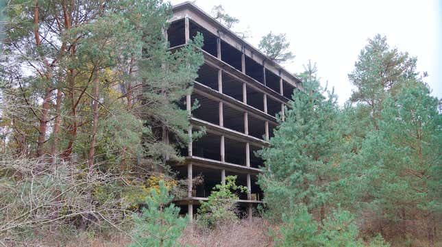 Image for article titled I Visited An Abandoned Nazi Vacation Spot After My $600 Minivan Stranded Me In Sweden