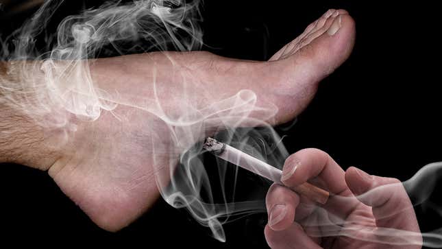 Image for article titled An Interview With the Man Who Pays Me to Burn His Feet With Cigarettes While He Masturbates