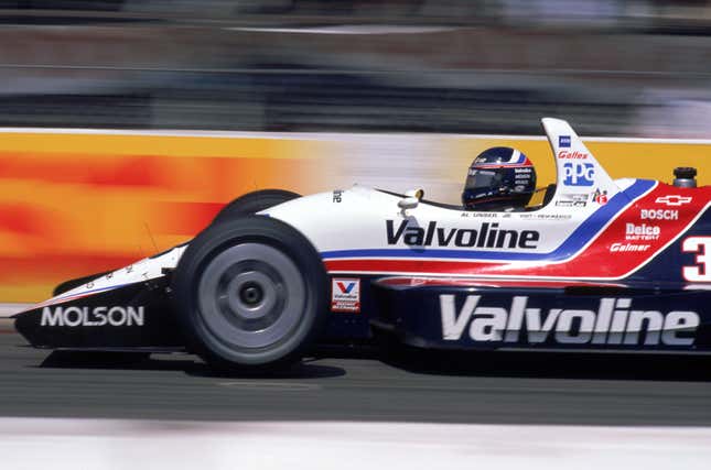 Al Unser Jr. at the 1992 Long Beach Grand Prix